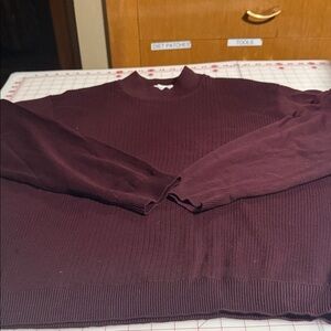 Men's Burgundy Sweater